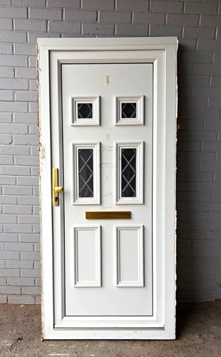 White traditional upvc - white,