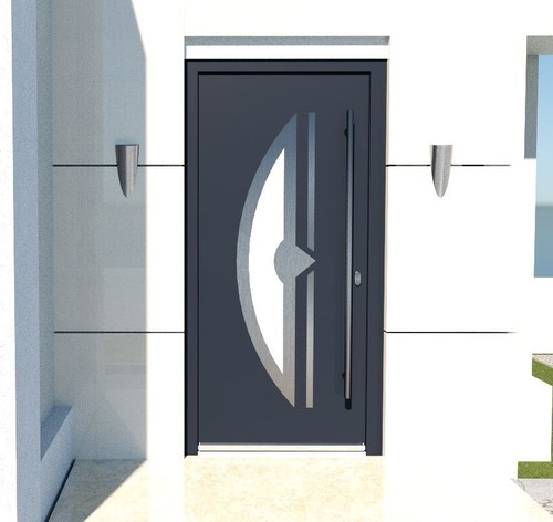 Front door modern external - door,