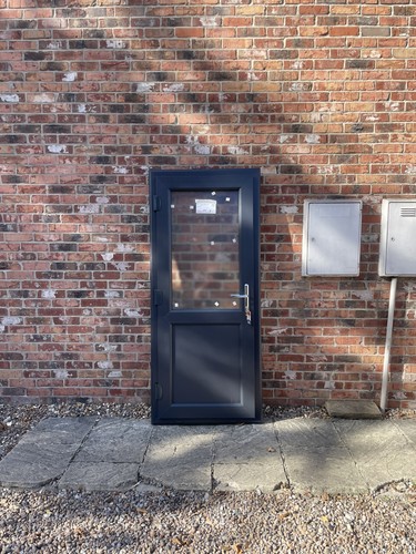 425 upvc pvc glazed door - upvc,