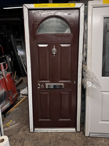 Brand new composite front door - brand,