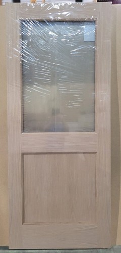 Oak external door - external, pattern