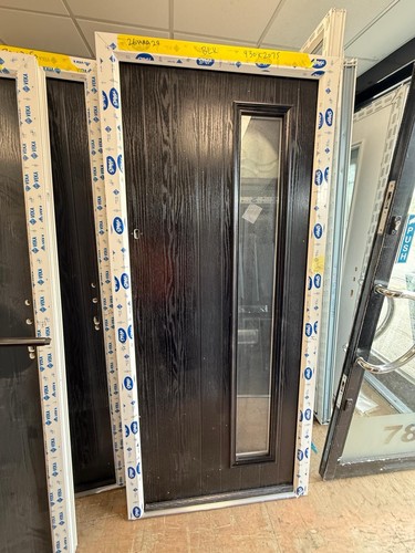 Brand new composite front door - brand,
