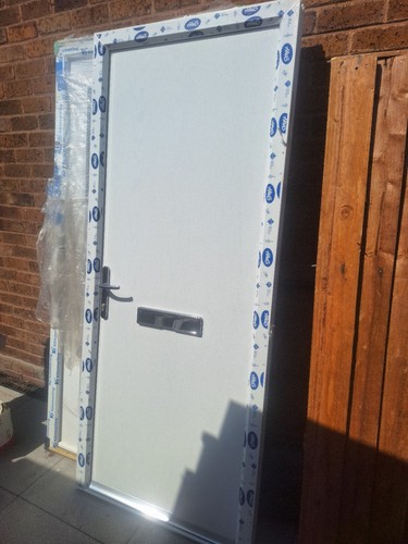 Solid composite door - composite, frame