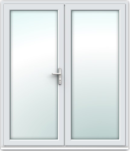 White french patio - door, 1790mm