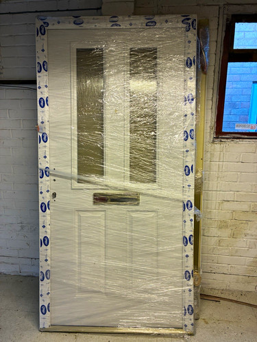 Veka white upvc front entrance - veka,