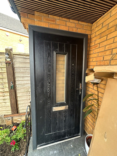 Composite black single - black,